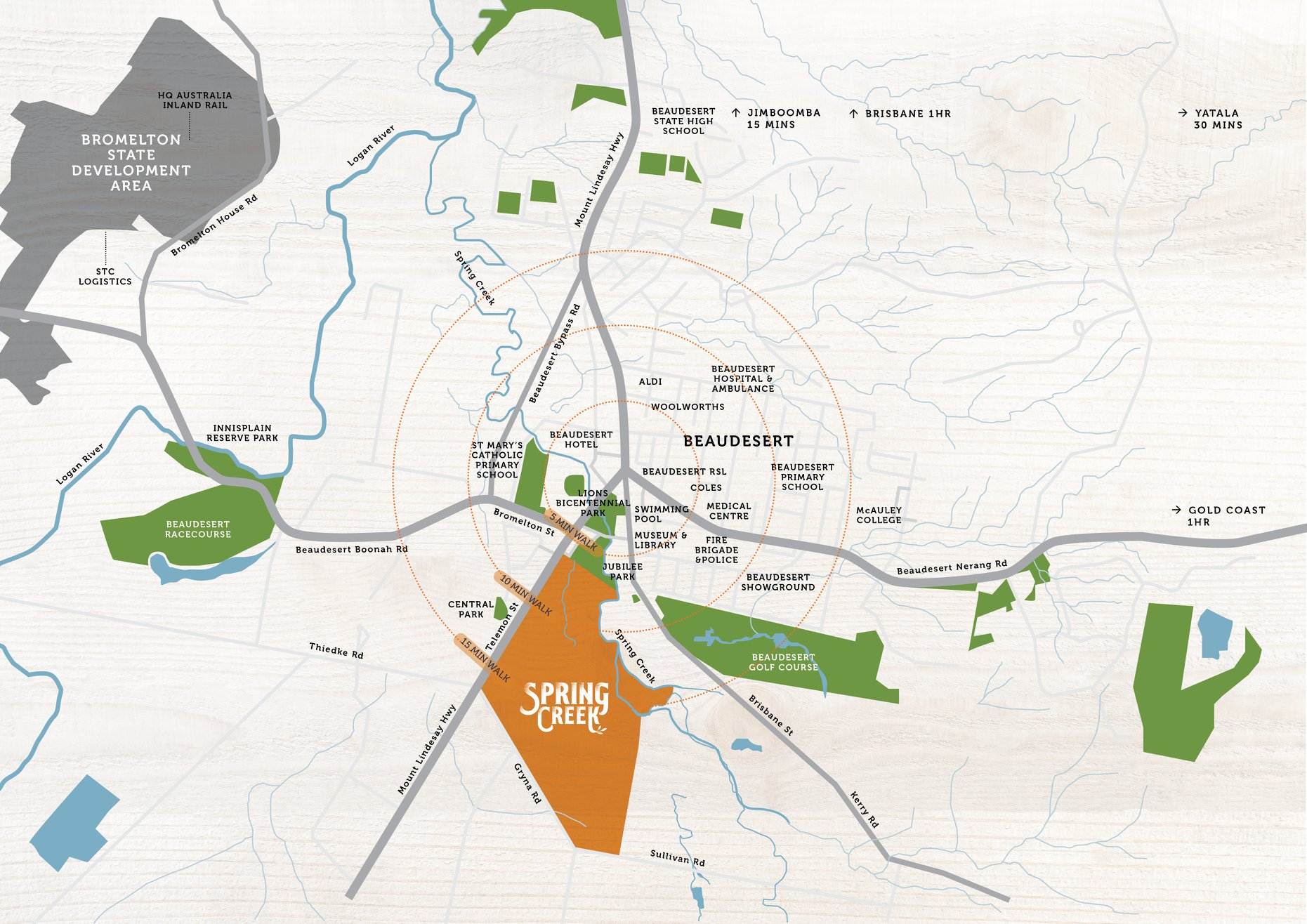 [Land for Sale] Spring Creek Estate Scenic Rim, Beaudesert OpenLot
